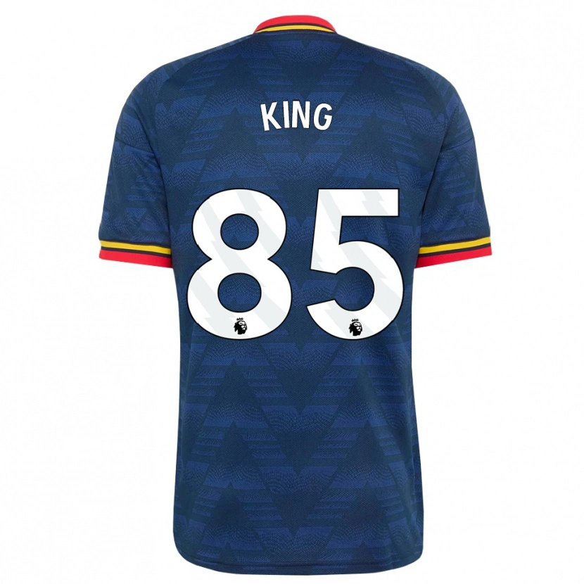Danxen Donna Maglia Josiah King #85 Blu Notte Giallo Rosso Kit Gara Away 2026/27 Maglietta