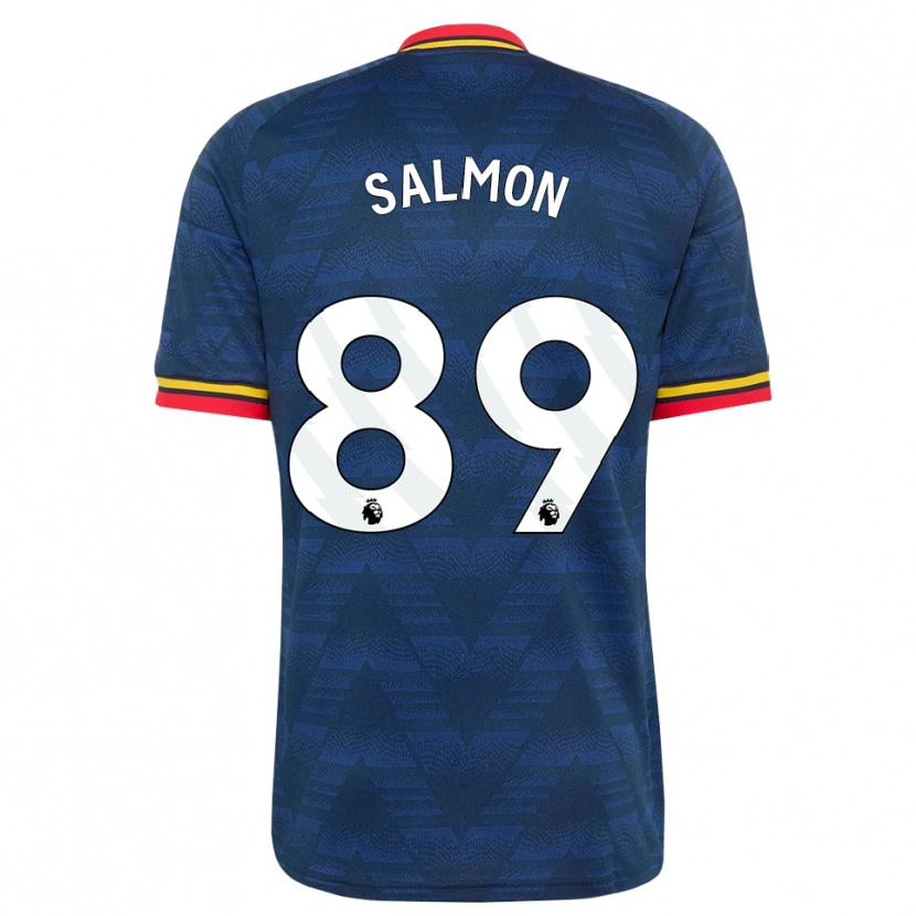 Danxen Donna Maglia Marli Salmon #89 Blu Notte Giallo Rosso Kit Gara Away 2026/27 Maglietta