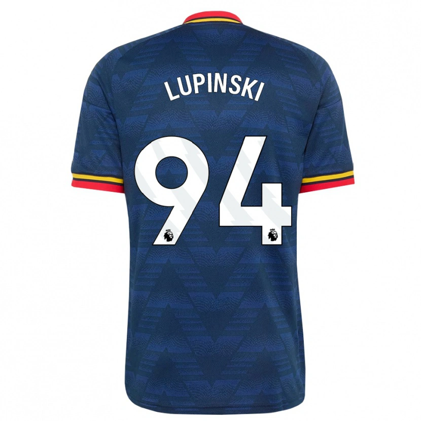 Danxen Donna Maglia Remi Lupinski #94 Blu Notte Giallo Rosso Kit Gara Away 2026/27 Maglietta