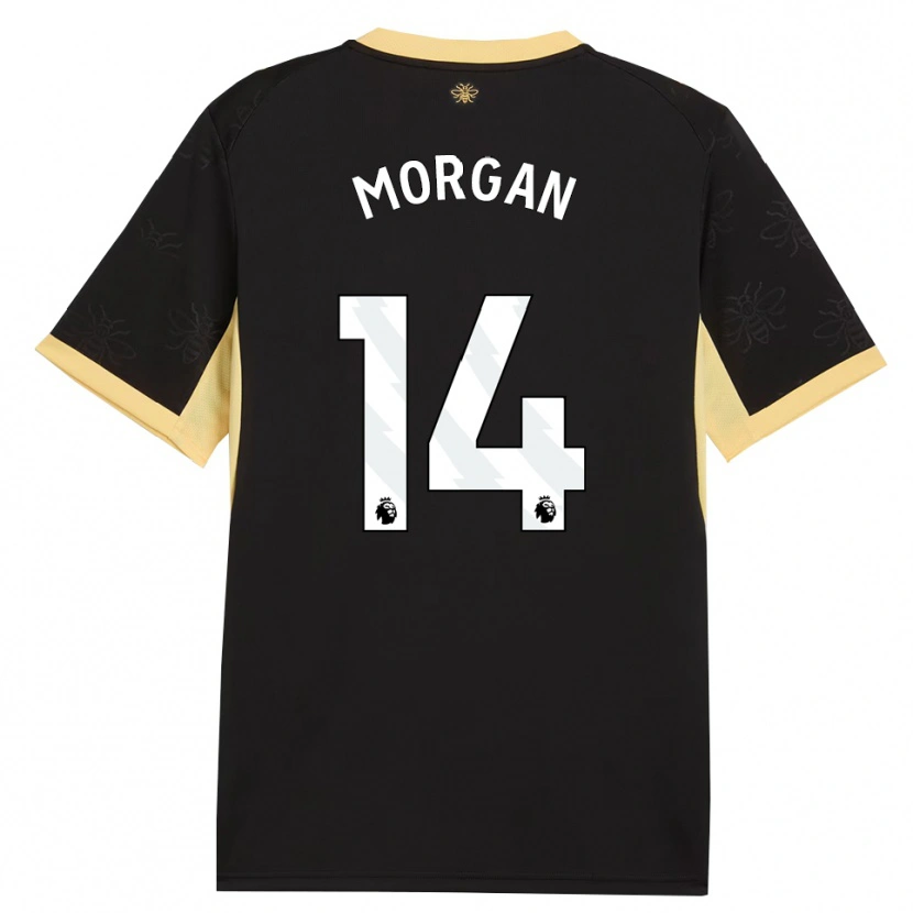 Danxen Donna Maglia Esme Morgan #14 Giallo Nero Kit Gara Away 2026/27 Maglietta