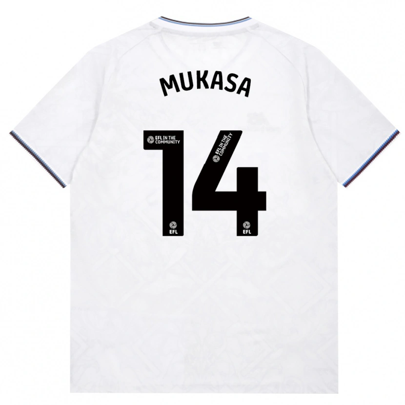 Danxen Donna Maglia Divine Mukasa #14 Borgogna Bianco Kit Gara Away 2026/27 Maglietta