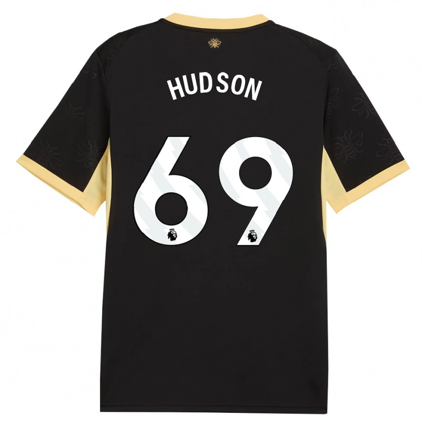Danxen Donna Maglia Max Hudson #69 Giallo Nero Kit Gara Away 2026/27 Maglietta