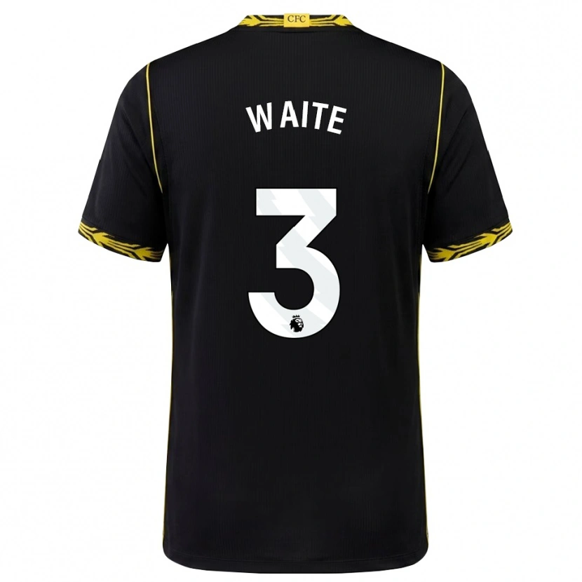 Danxen Donna Maglia Dante Waite #3 Giallo Nero Kit Gara Away 2026/27 Maglietta