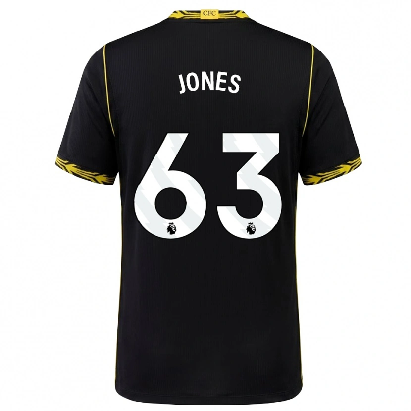 Danxen Donna Maglia Vera Jones #63 Giallo Nero Kit Gara Away 2026/27 Maglietta