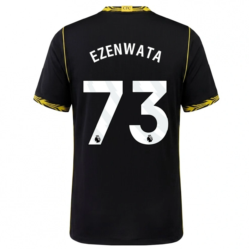 Danxen Donna Maglia Chizaram Ezenwata #73 Giallo Nero Kit Gara Away 2026/27 Maglietta