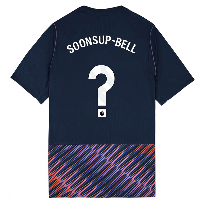 Danxen Donna Maglia Jude Soonsup-Bell #0 Blu Reale Bianco Kit Gara Away 2026/27 Maglietta