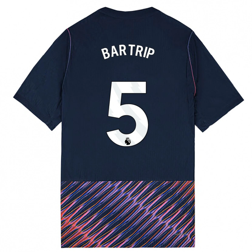 Danxen Donna Maglia Molly Bartrip #5 Blu Reale Bianco Kit Gara Away 2026/27 Maglietta