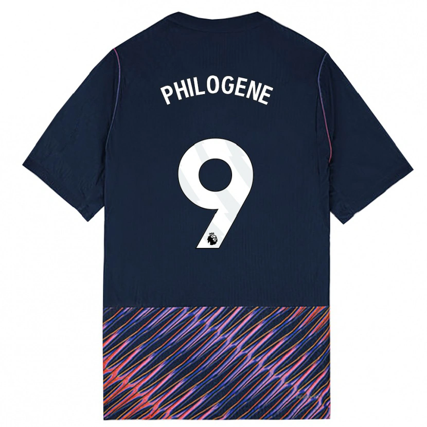 Danxen Donna Maglia Blake Philogene #9 Blu Reale Bianco Kit Gara Away 2026/27 Maglietta