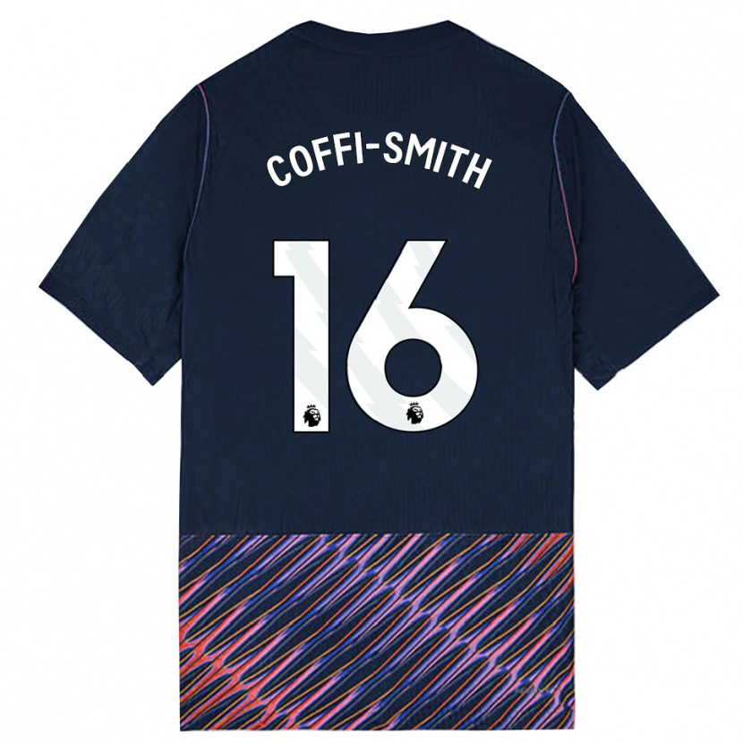 Danxen Donna Maglia Courtney Coffi-Smith #16 Blu Reale Bianco Kit Gara Away 2026/27 Maglietta