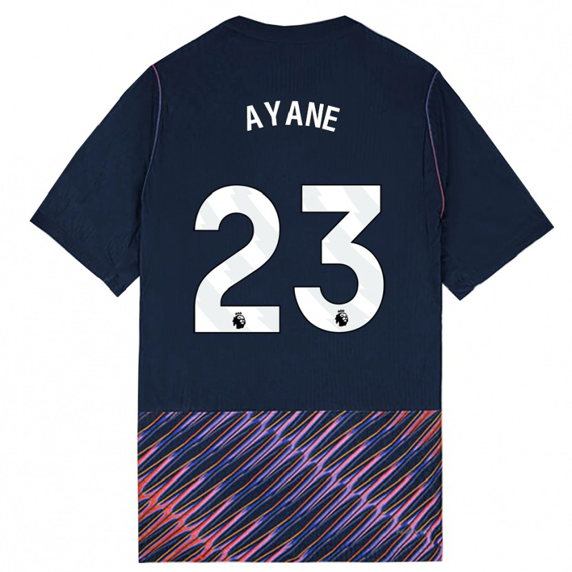 Danxen Donna Maglia Rosella Ayane #23 Blu Reale Bianco Kit Gara Away 2026/27 Maglietta