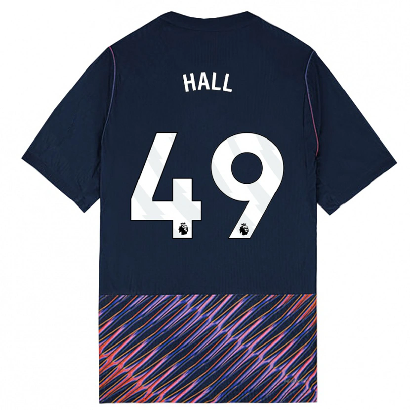 Danxen Donna Maglia Tyrese Hall #49 Blu Reale Bianco Kit Gara Away 2026/27 Maglietta