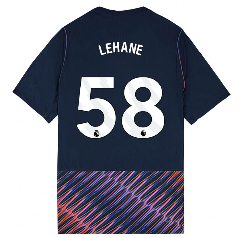 Danxen Donna Maglia Ellis Lehane #58 Blu Reale Bianco Kit Gara Away 2026/27 Maglietta