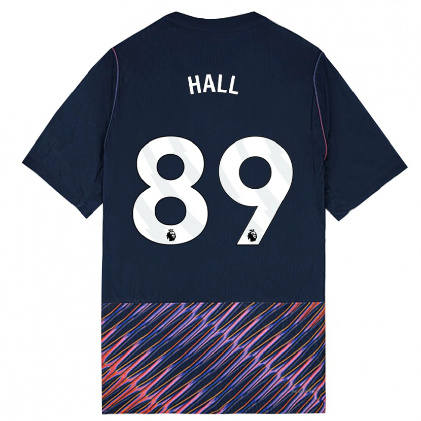 Danxen Donna Maglia Tye Hall #89 Blu Reale Bianco Kit Gara Away 2026/27 Maglietta