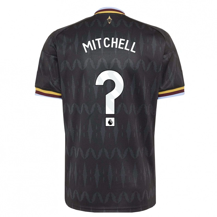 Danxen Donna Maglia Curtis Mitchell #0 Blu Fiordaliso Nero Giallo Kit Gara Away 2026/27 Maglietta