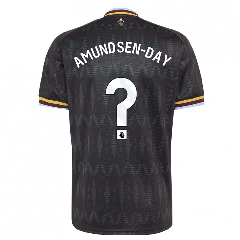 Danxen Donna Maglia Ethan Amundsen-Day #0 Blu Fiordaliso Nero Giallo Kit Gara Away 2026/27 Maglietta