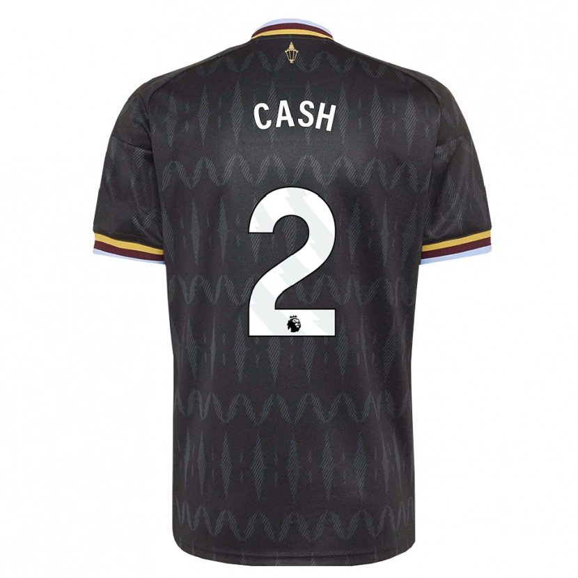 Danxen Donna Maglia Matty Cash #2 Blu Fiordaliso Nero Giallo Kit Gara Away 2026/27 Maglietta