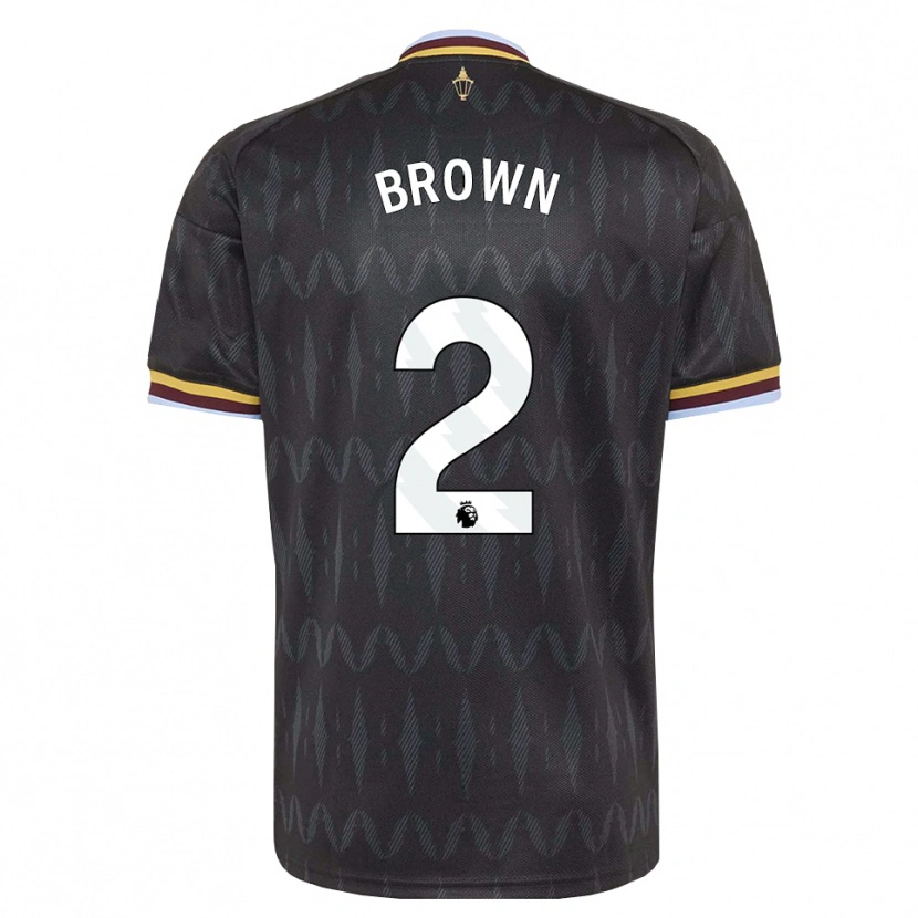 Danxen Donna Maglia Alvin Brown #2 Blu Fiordaliso Nero Giallo Kit Gara Away 2026/27 Maglietta