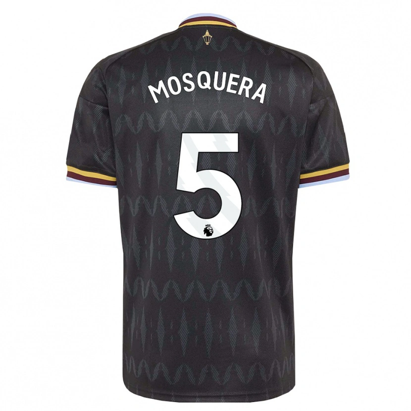 Danxen Donna Maglia Yeimar Mosquera #5 Blu Fiordaliso Nero Giallo Kit Gara Away 2026/27 Maglietta