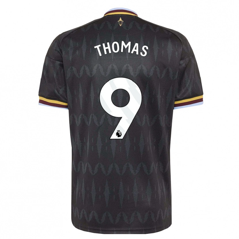 Danxen Donna Maglia George Thomas #9 Blu Fiordaliso Nero Giallo Kit Gara Away 2026/27 Maglietta