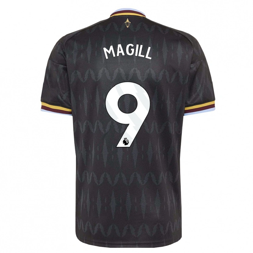 Danxen Donna Maglia Simone Magill #9 Blu Fiordaliso Nero Giallo Kit Gara Away 2026/27 Maglietta