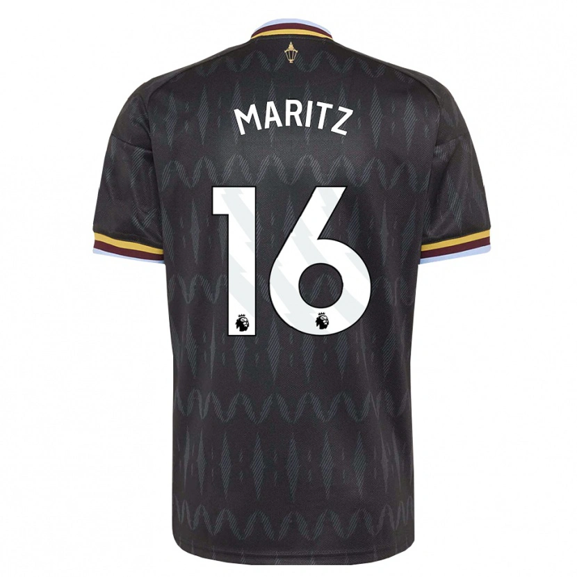 Danxen Donna Maglia Noelle Maritz #16 Blu Fiordaliso Nero Giallo Kit Gara Away 2026/27 Maglietta