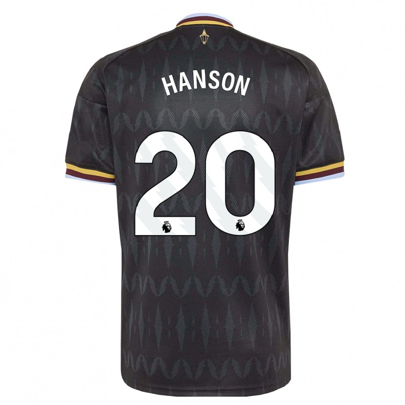 Danxen Donna Maglia Kirsty Hanson #20 Blu Fiordaliso Nero Giallo Kit Gara Away 2026/27 Maglietta