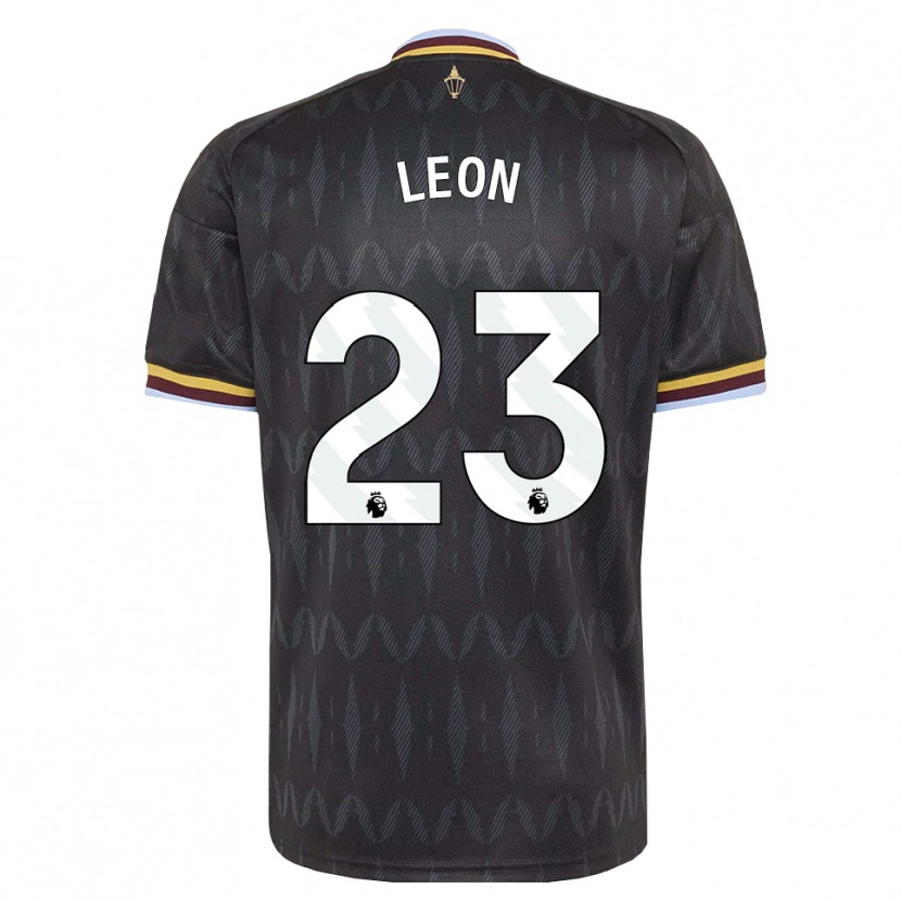 Danxen Donna Maglia Adriana Leon #23 Blu Fiordaliso Nero Giallo Kit Gara Away 2026/27 Maglietta