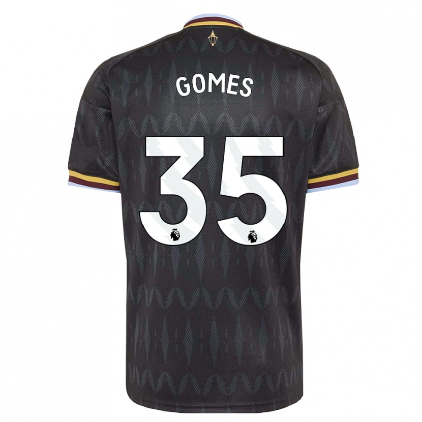 Danxen Donna Maglia João Gomes #35 Blu Fiordaliso Nero Giallo Kit Gara Away 2026/27 Maglietta