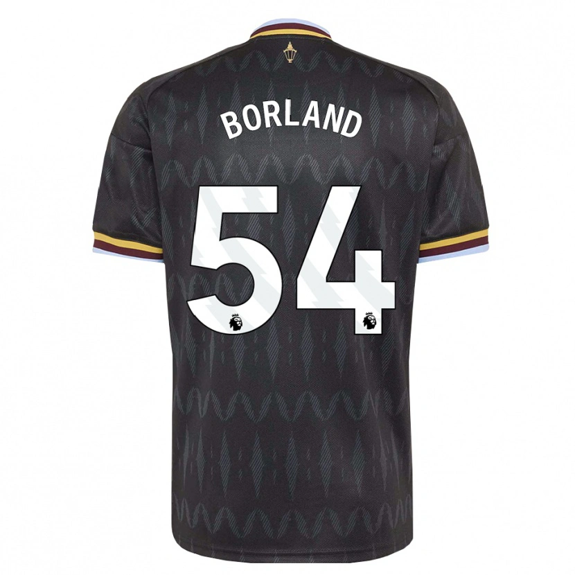 Danxen Donna Maglia Aidan Borland #54 Blu Fiordaliso Nero Giallo Kit Gara Away 2026/27 Maglietta