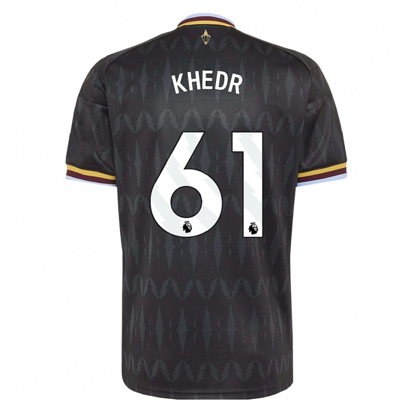 Danxen Donna Maglia Omar Khedr #61 Blu Fiordaliso Nero Giallo Kit Gara Away 2026/27 Maglietta