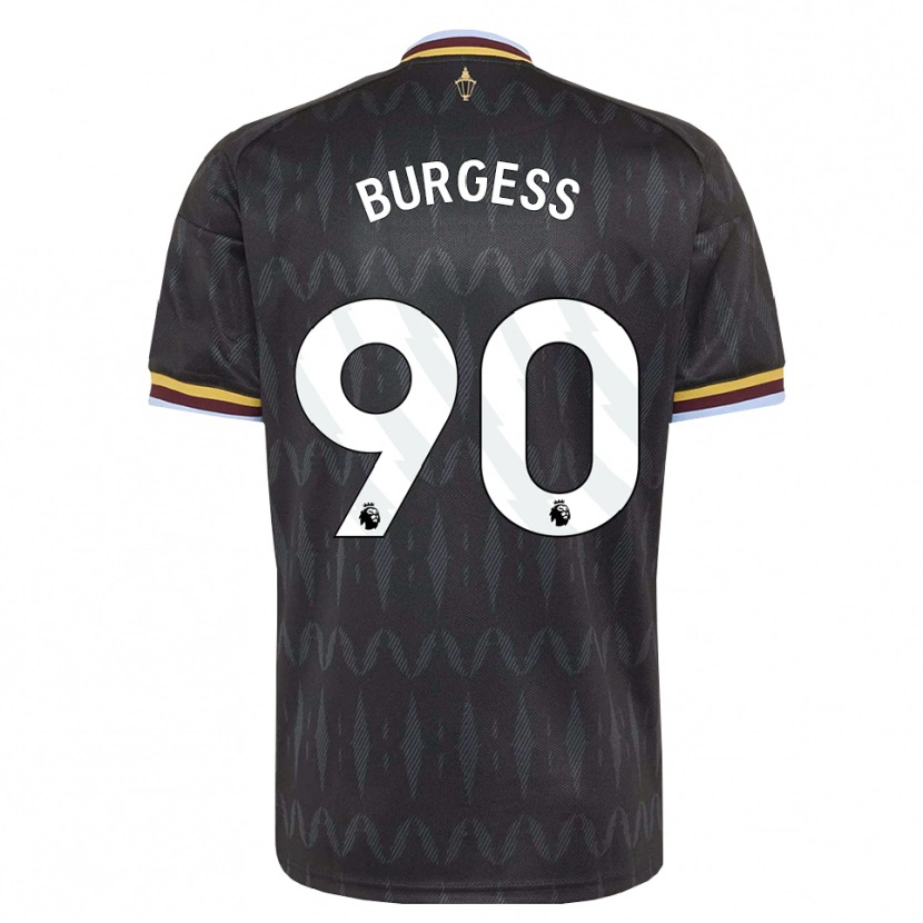 Danxen Donna Maglia Woody Burgess #90 Blu Fiordaliso Nero Giallo Kit Gara Away 2026/27 Maglietta