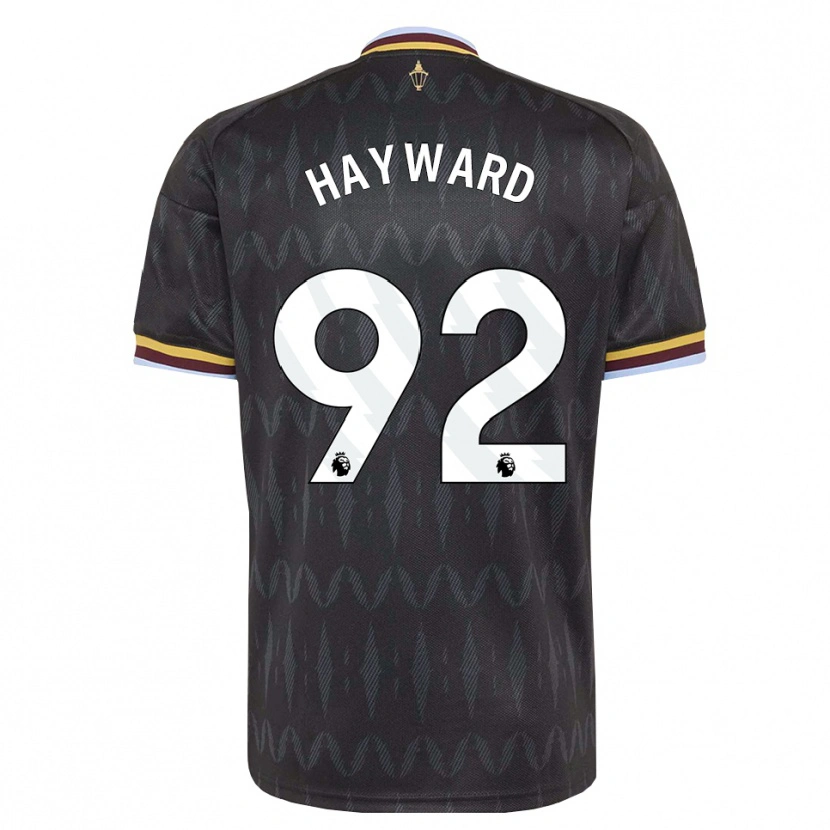 Danxen Donna Maglia Vinnie Hayward #92 Blu Fiordaliso Nero Giallo Kit Gara Away 2026/27 Maglietta