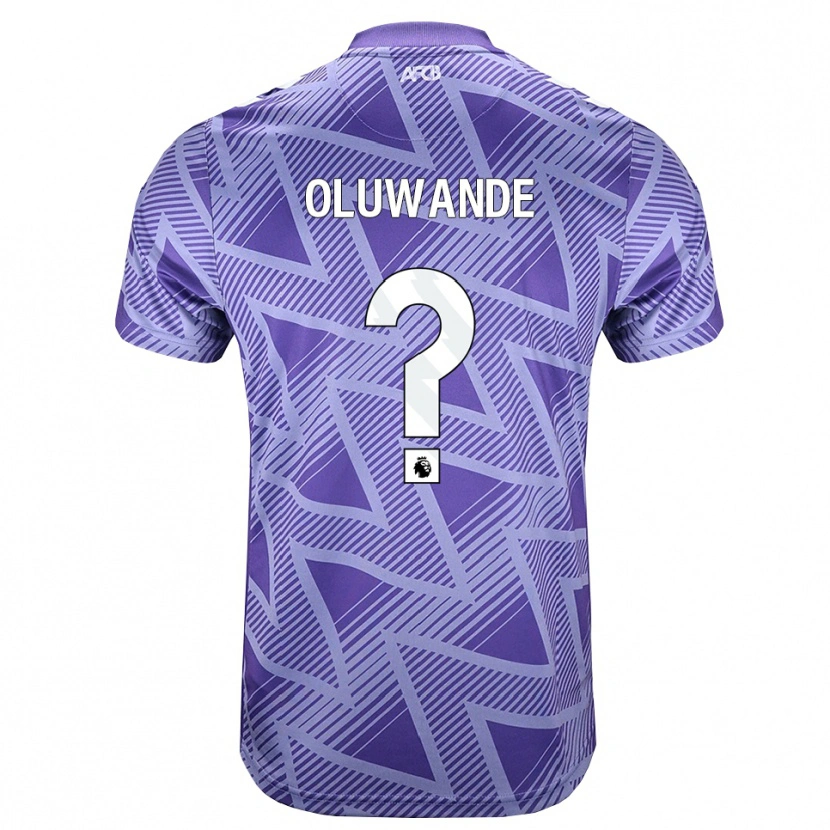Danxen Donna Maglia Adrian Oluwande #0 Rossa Velo Pallido Bianco Kit Gara Away 2026/27 Maglietta