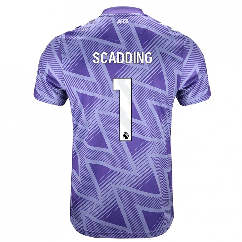 Danxen Donna Maglia Katie Scadding #1 Rossa Velo Pallido Bianco Kit Gara Away 2026/27 Maglietta