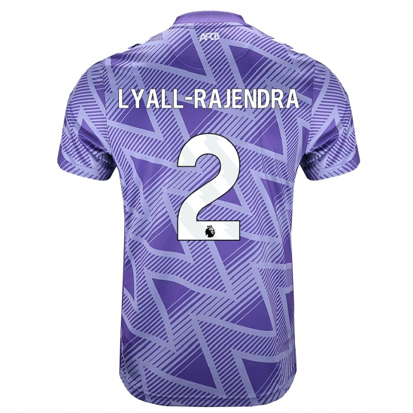 Danxen Donna Maglia Max Lyall-Rajendra #2 Rossa Velo Pallido Bianco Kit Gara Away 2026/27 Maglietta