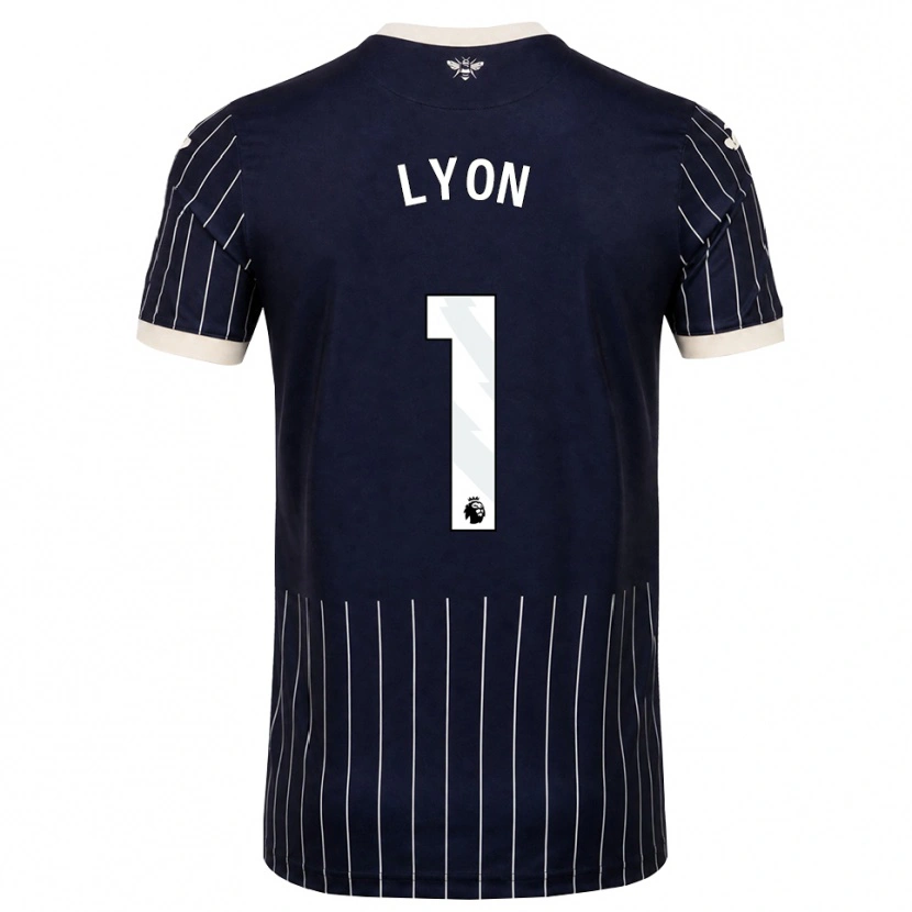 Danxen Donna Maglia Felix Lyon #1 Bianco Nero Kit Gara Away 2026/27 Maglietta