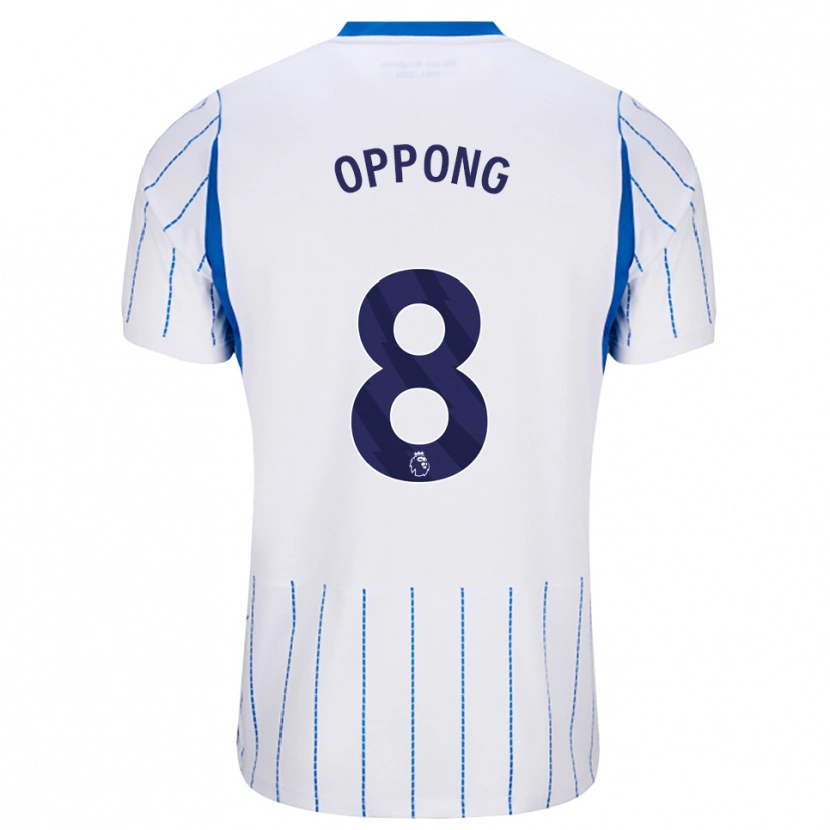 Danxen Donna Maglia Raffaele Oppong #8 Blu Dodger Bianco Kit Gara Away 2026/27 Maglietta