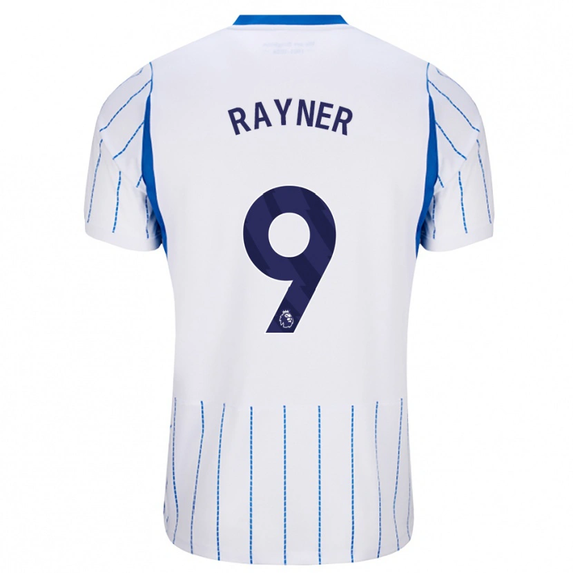 Danxen Donna Maglia Rebecca Rayner #9 Blu Dodger Bianco Kit Gara Away 2026/27 Maglietta