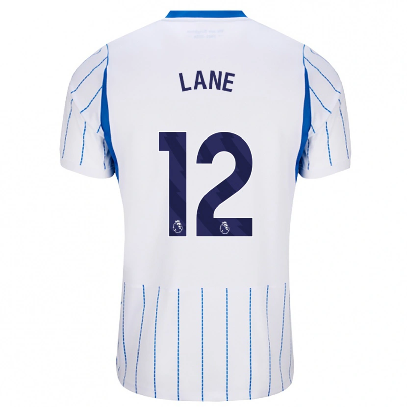 Danxen Donna Maglia Darius Lane #12 Blu Dodger Bianco Kit Gara Away 2026/27 Maglietta