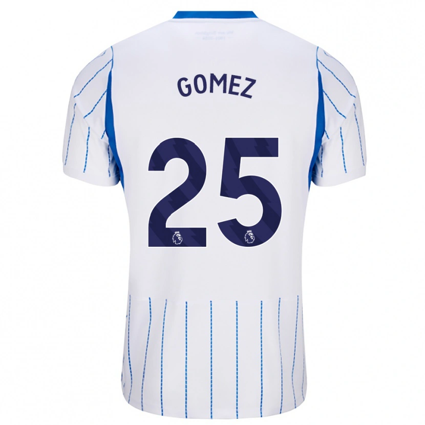 Danxen Donna Maglia Diego Gómez #25 Blu Dodger Bianco Kit Gara Away 2026/27 Maglietta