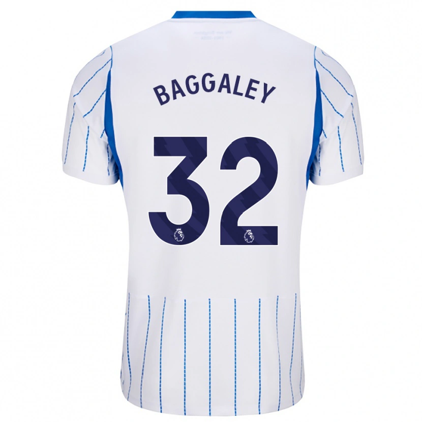 Danxen Donna Maglia Sophie Baggaley #32 Blu Dodger Bianco Kit Gara Away 2026/27 Maglietta