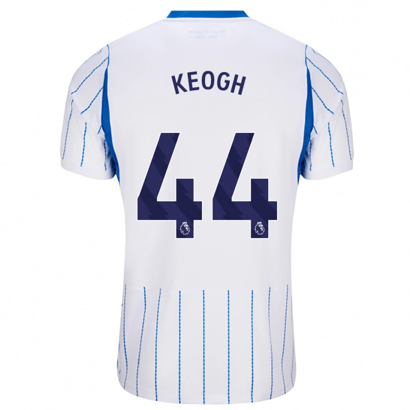 Danxen Donna Maglia Sean Keogh #44 Blu Dodger Bianco Kit Gara Away 2026/27 Maglietta