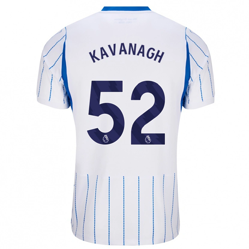 Danxen Donna Maglia Leigh Kavanagh #52 Blu Dodger Bianco Kit Gara Away 2026/27 Maglietta