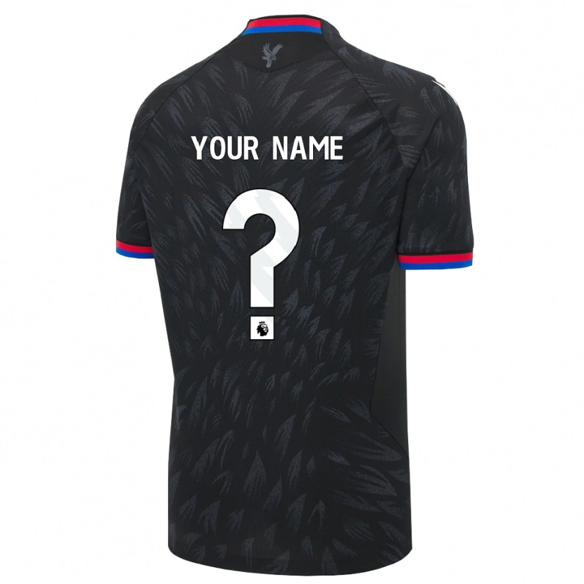 Danxen Donna Maglia Il Tuo Nome #0 Nero Blu Rosso Kit Gara Away 2026/27 Maglietta