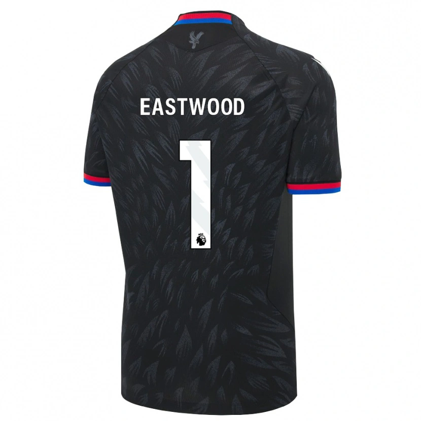 Danxen Donna Maglia Billy Eastwood #1 Nero Blu Rosso Kit Gara Away 2026/27 Maglietta