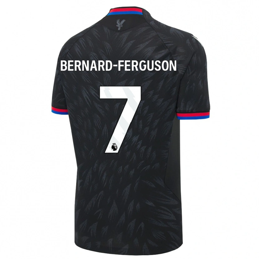 Danxen Donna Maglia Makai Bernard-Ferguson #7 Nero Blu Rosso Kit Gara Away 2026/27 Maglietta