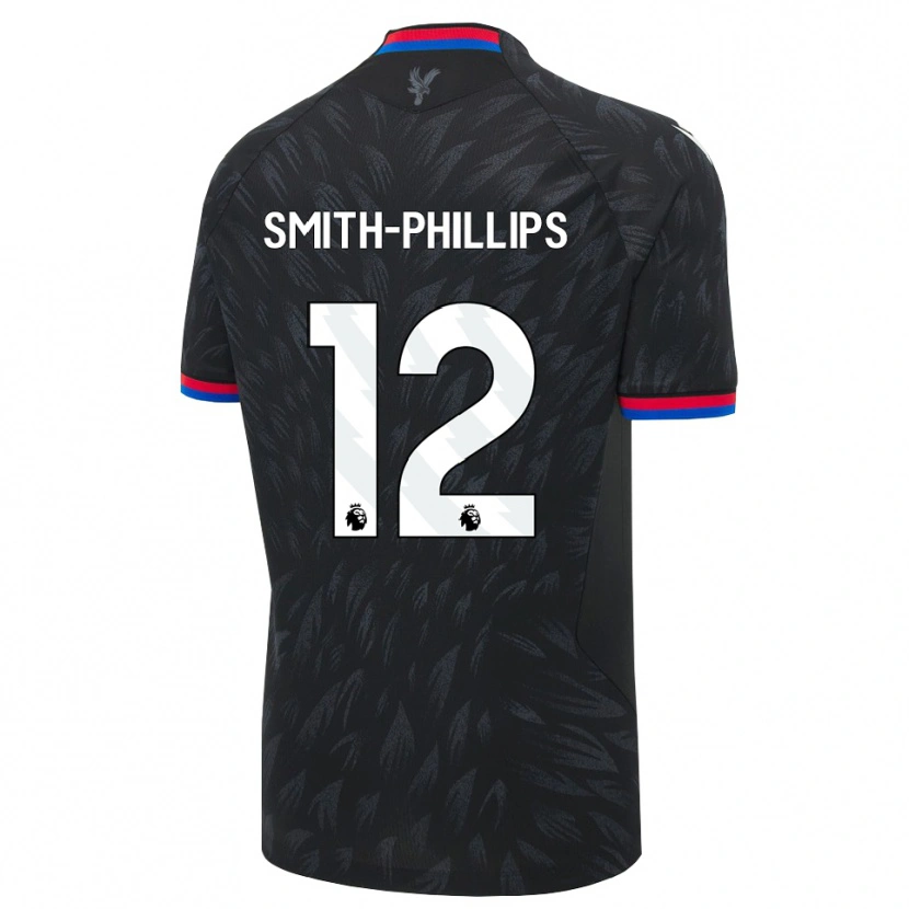Danxen Donna Maglia Kairo Smith-Phillips #12 Nero Blu Rosso Kit Gara Away 2026/27 Maglietta