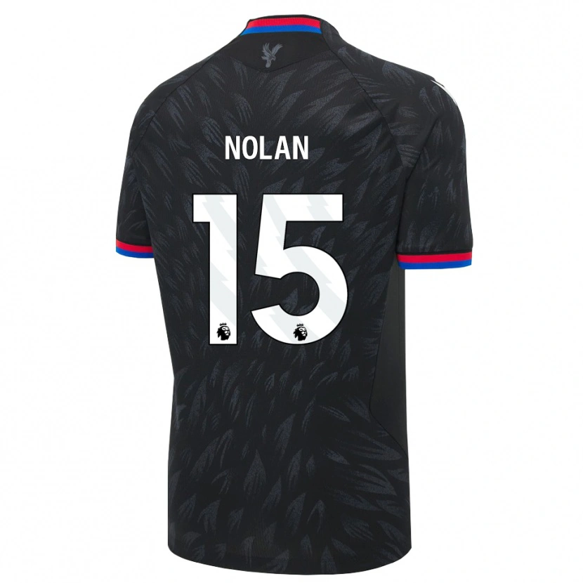 Danxen Donna Maglia Hayley Nolan #15 Nero Blu Rosso Kit Gara Away 2026/27 Maglietta