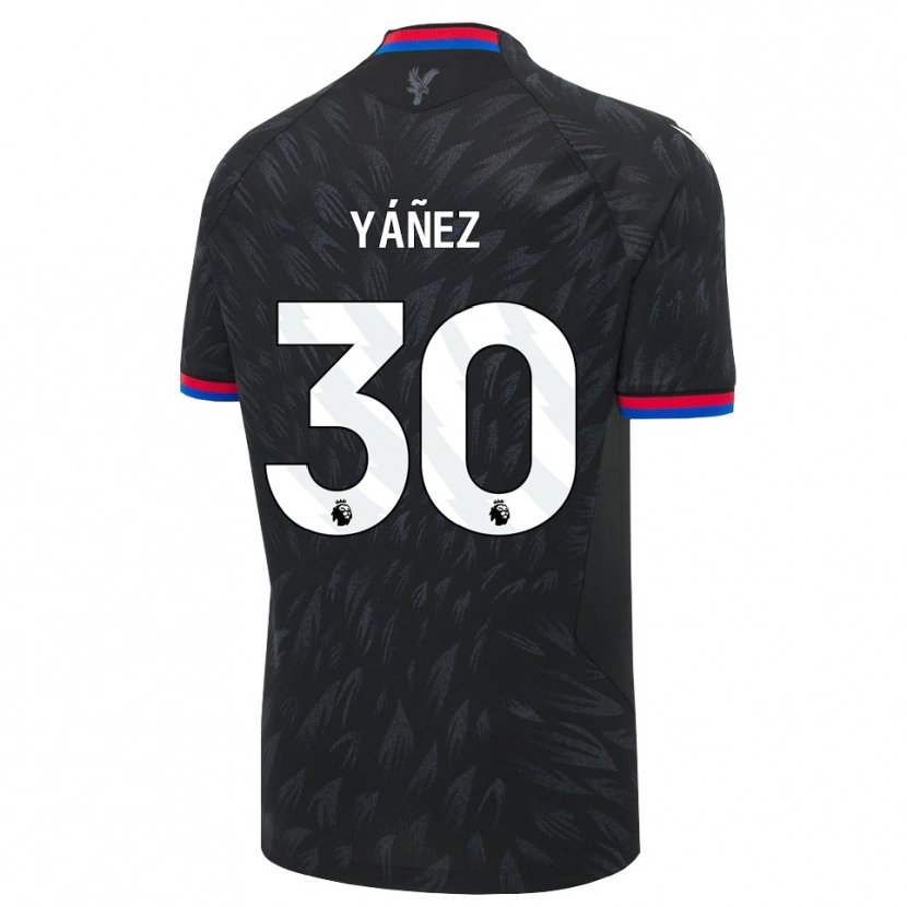 Danxen Donna Maglia Shae Yáñez #30 Nero Blu Rosso Kit Gara Away 2026/27 Maglietta