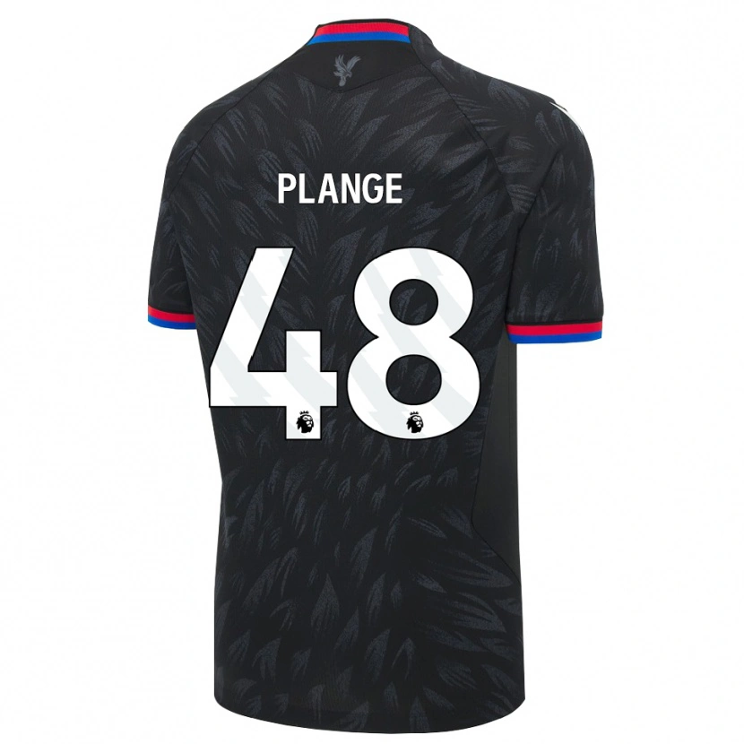 Danxen Donna Maglia Luke Plange #48 Nero Blu Rosso Kit Gara Away 2026/27 Maglietta